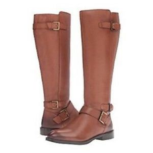 New Sam Edelman Women Size 8 Brown Knee Tall Leather Boots